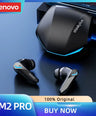 Original Lenovo GM2 Pro 5.3 Earphone Bluetooth Wireless Earbuds Low Latency Headphones HD Call Dual Mode Gaming Headset With Mic