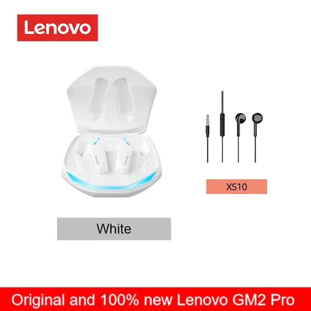 Original Lenovo GM2 Pro 5.3 Earphone Bluetooth Wireless Earbuds Low Latency Headphones HD Call Dual Mode Gaming Headset With Mic