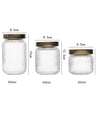 Glass Airtight Canister with Wood Lid