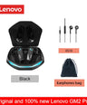 Original Lenovo GM2 Pro 5.3 Earphone Bluetooth Wireless Earbuds Low Latency Headphones HD Call Dual Mode Gaming Headset With Mic