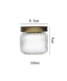 Glass Airtight Canister with Wood Lid